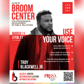 Learn to Use Your Voice at Broom Center’s Upcoming Webinar