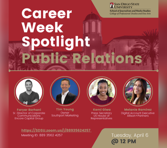  School of Journalism and Media Studies Launches Media Career Week