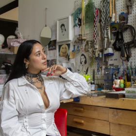 Union Tribune: Meet Georgina Treviño: Binational jewelry artist’s work fine art on a small scale