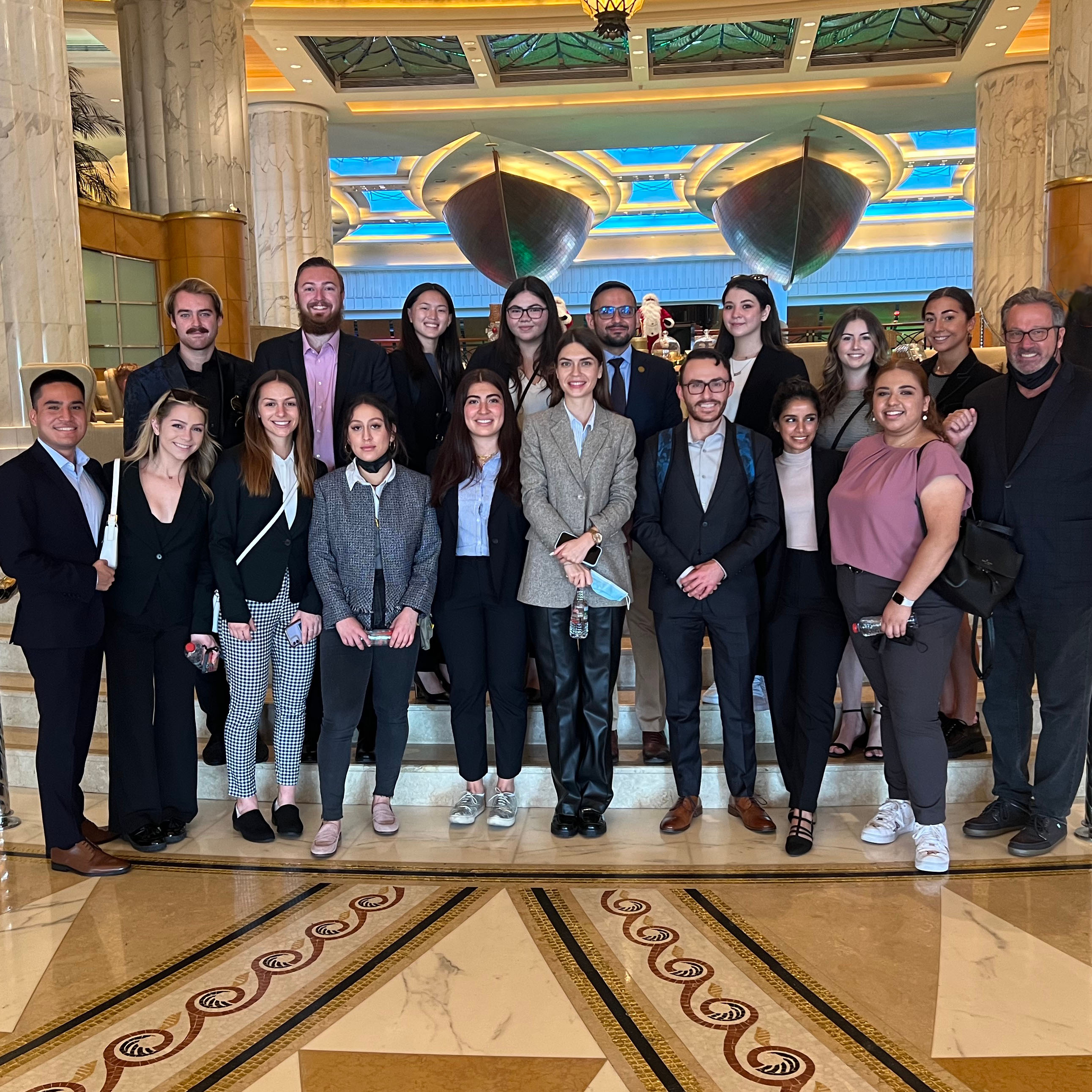 Hospitality and Tourism Management Students Attend Dubai World 2020 Expo