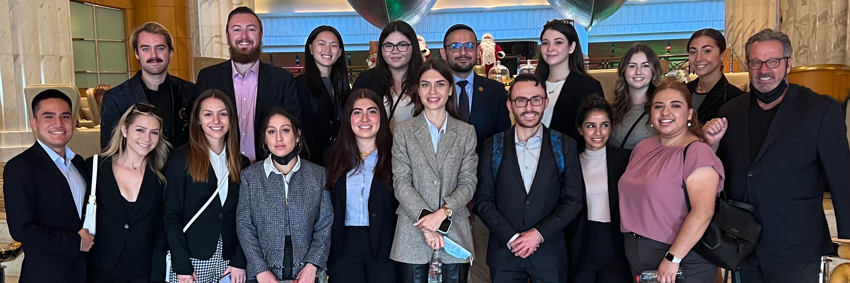 Hospitality and Tourism Management Students Attend Dubai World 2020 Expo