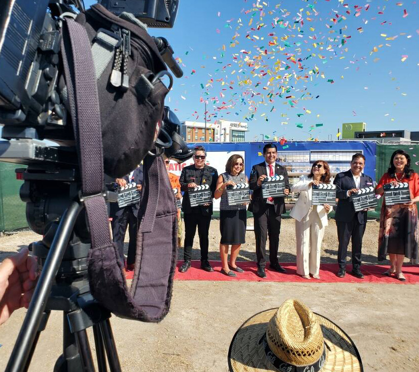 SDSU to build new Film and Television & Production Studio in Chula Vista, SDSU executive administration prepares to break ground on new TFNMS project. SDSU to build new Film and Television & Production Studio in Chula Vista