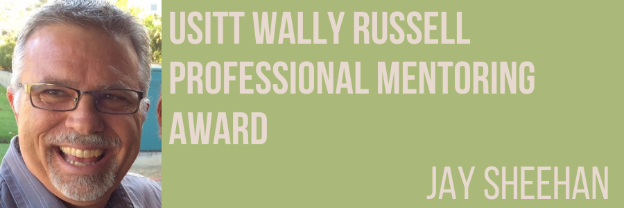 Jay Sheehan awarded USITT Wally Russell Professional Mentoring Award