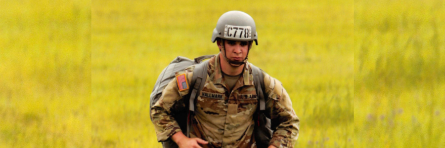 Outstanding Graduate: Johnathan Hallmark from Army ROTC