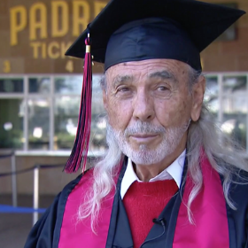 81-year-old graduates from SDSU