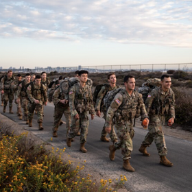 SD U-T: SDSU ROTC Cadets Honor Service Members Killed at Kabul Airport with 13-Mile ‘Ruck March’
