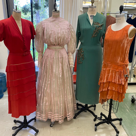 School of Theatre, Television, and Film preserves the Alicia Annas Historical Costume Collection